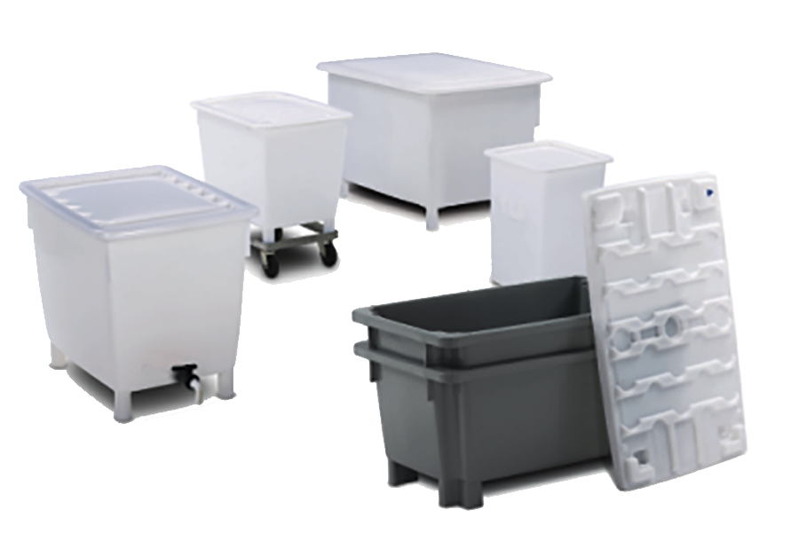 Other plastic containers and bins